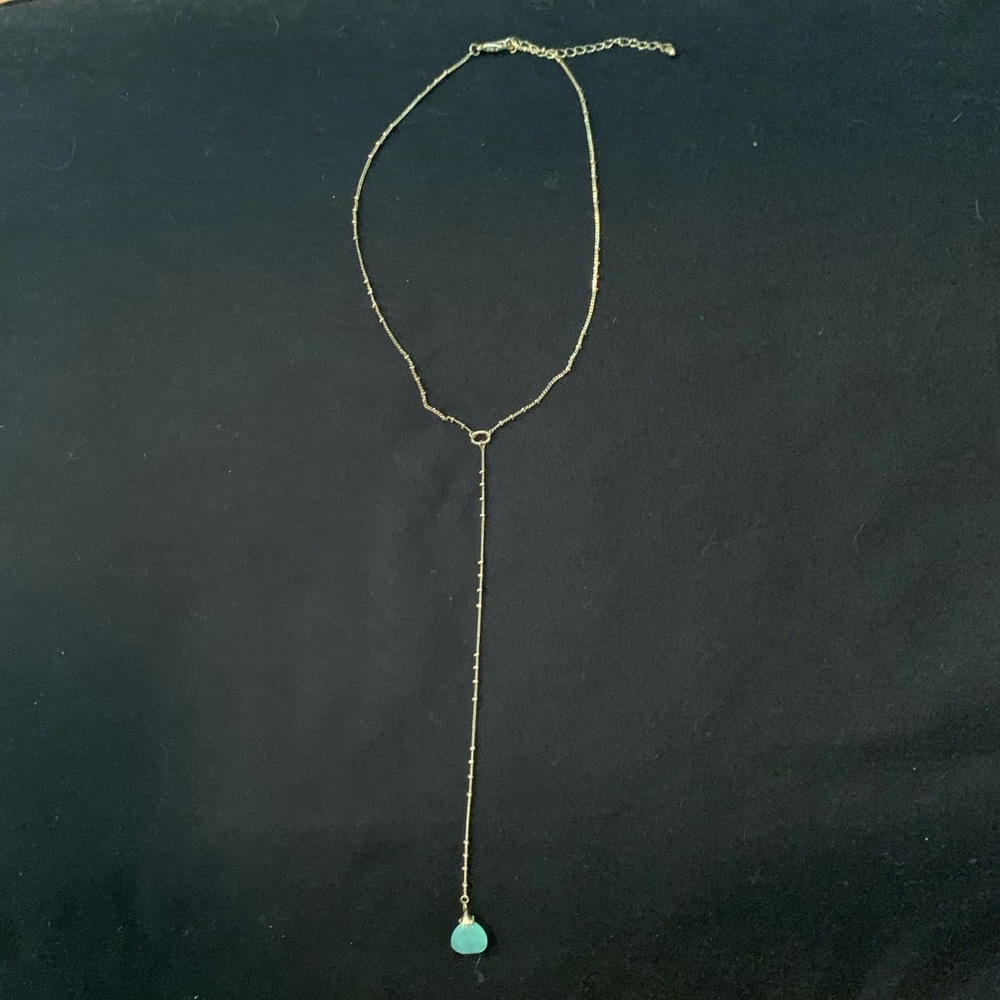 Long Gold Necklace
